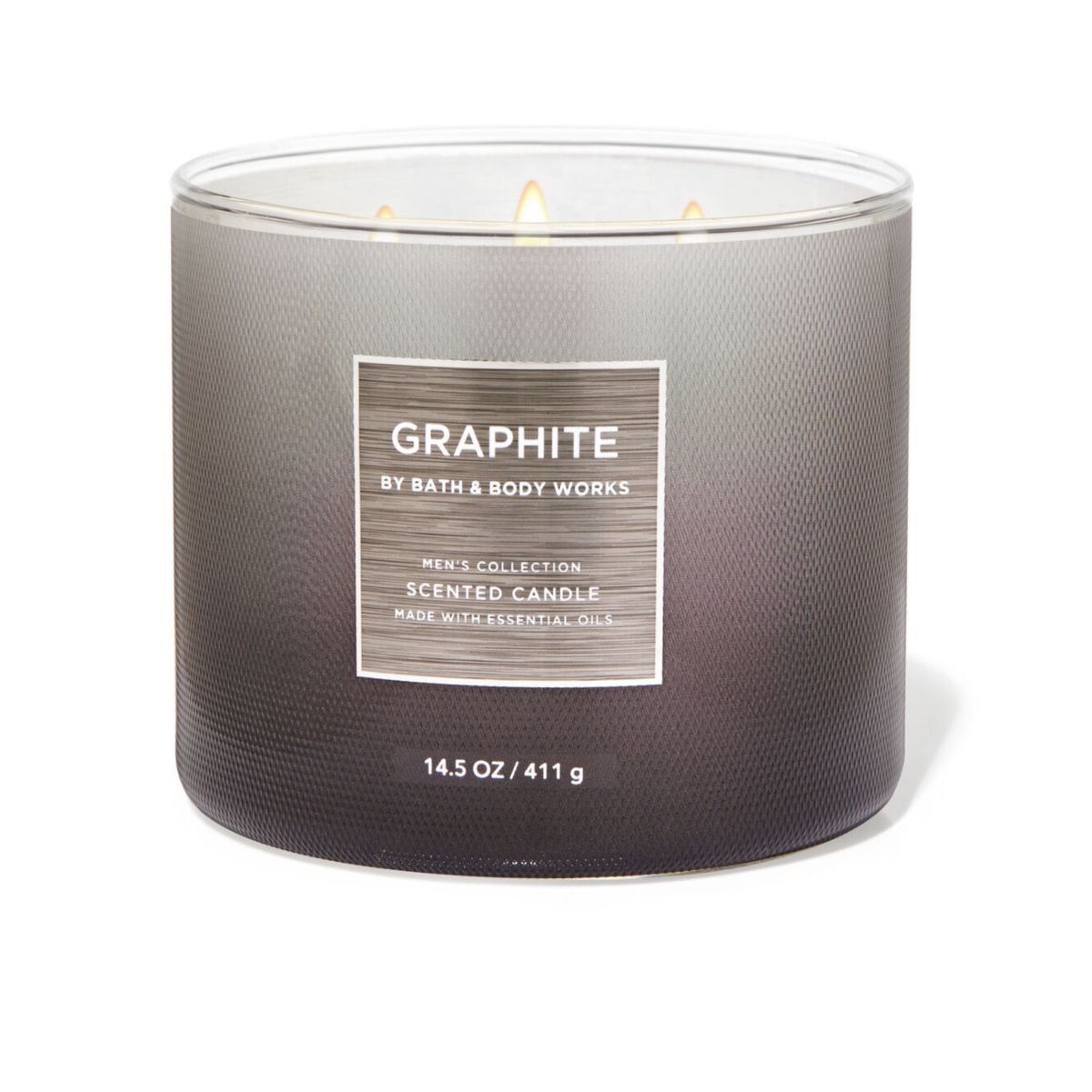 Graphite 3 Wick Candle