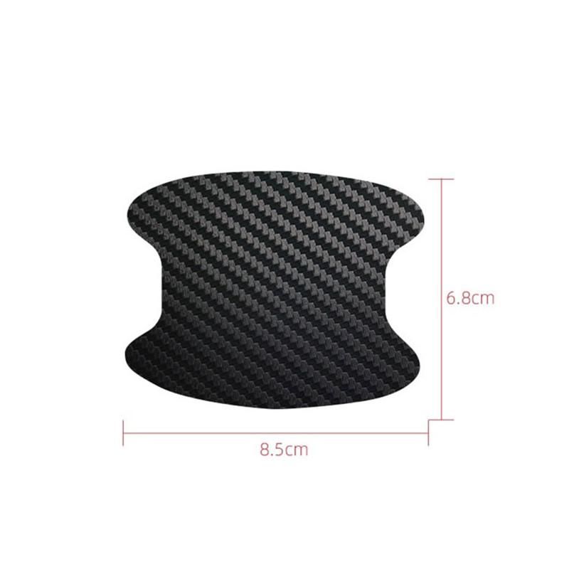 4pcs Car Door Sticker Carbon Fiber Styling Scratches Cover For Hyundai Accessories Camry 70 Tiida Suzuki Sx4 S Cross Civic G10