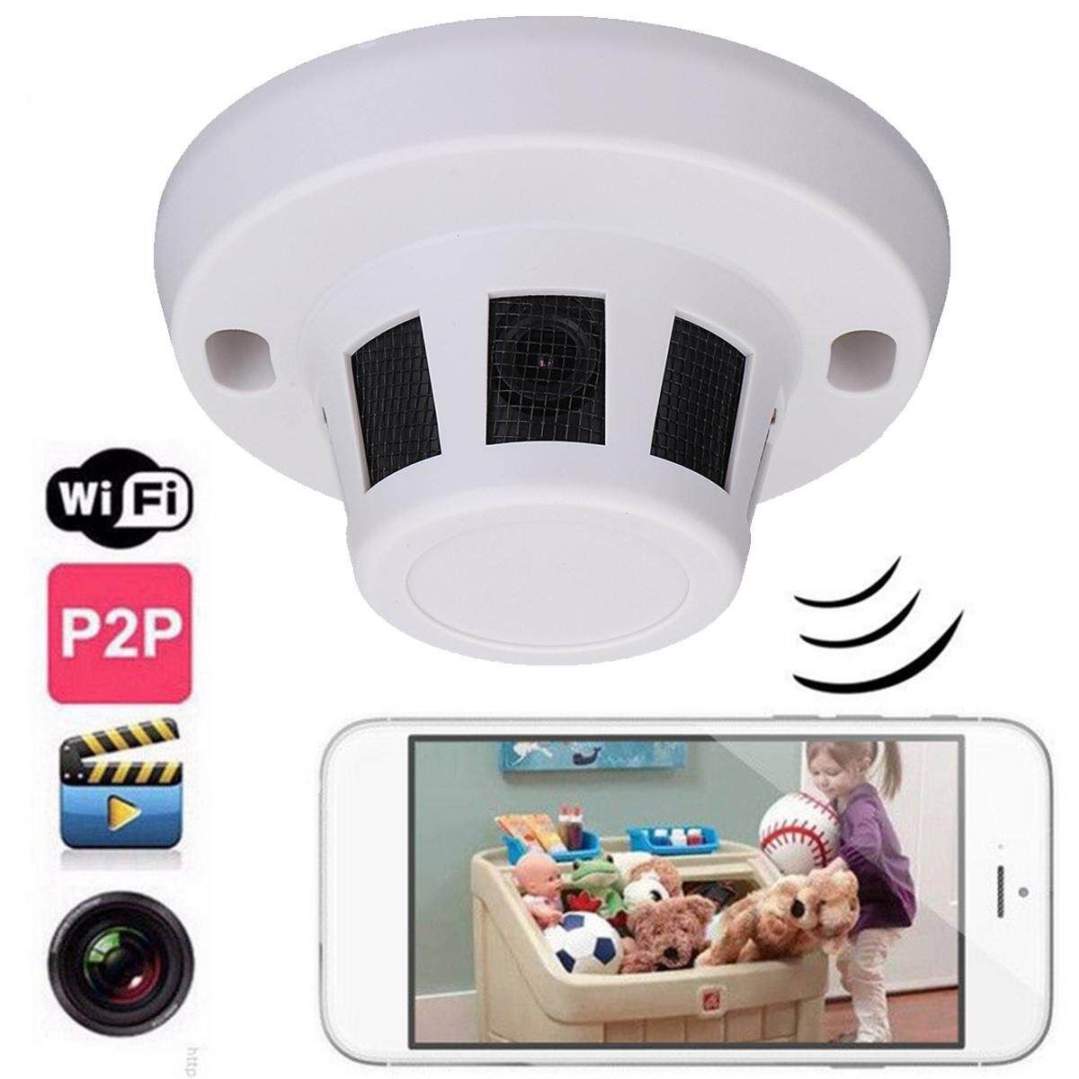 HD 1080p Detector Hidden Camera Motion Video Recorder EU Plug