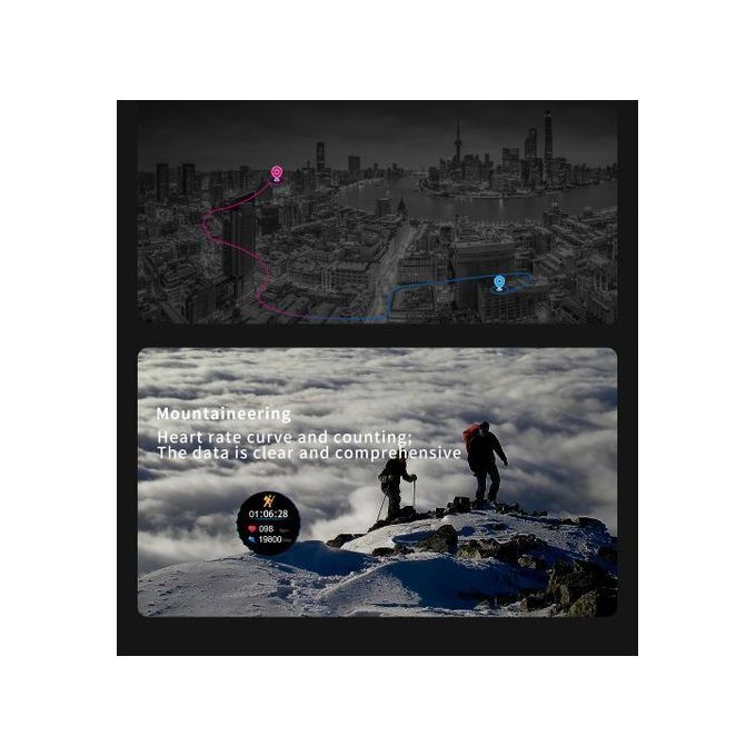 Men Sport Smartwatch Waterproof Fitness Watch