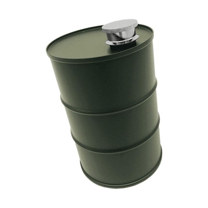 750ml Hip Flask Stainless Steel Water Container Bottle For  Green