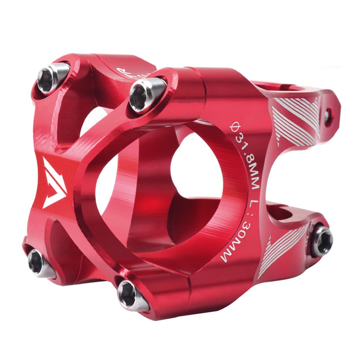 Bicycle Stem Bright Colors Handlebar Stem Red