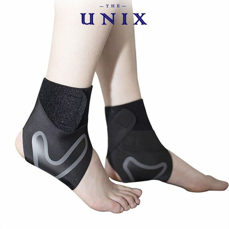 1Pcs Ankle Support ,Elasticity Free Adjustment Protection Foot Bandage,Sprain Prevention Sport Fitness Guard Band-Left Foot