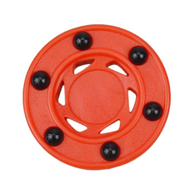 3xABS Nylon Hockey Pucks Indoor Outdoor Soft Training Practice Pucks