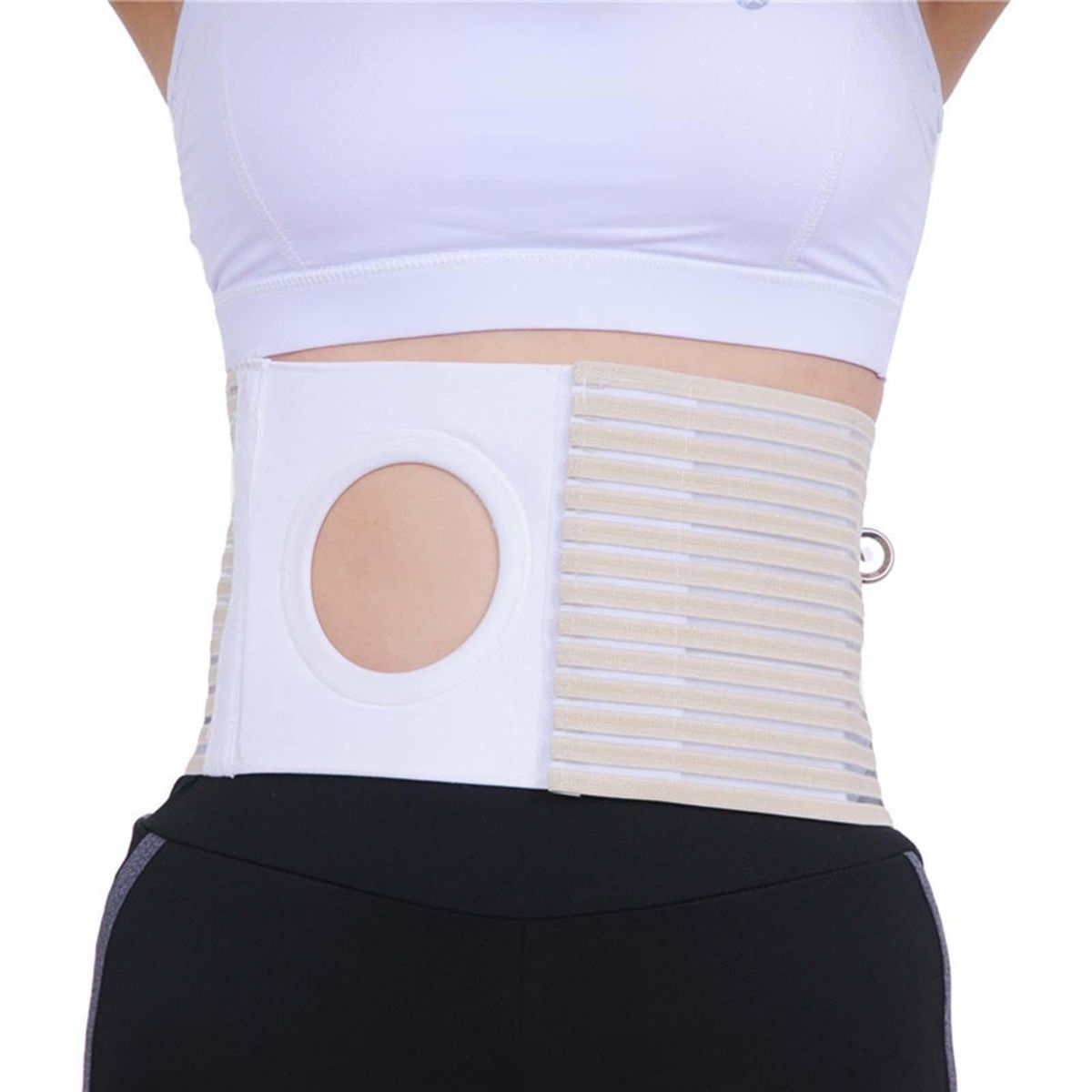 Colostomy Belt Belt Breathable Stoma Belt For Hernia ,  XL 115CMx16CM