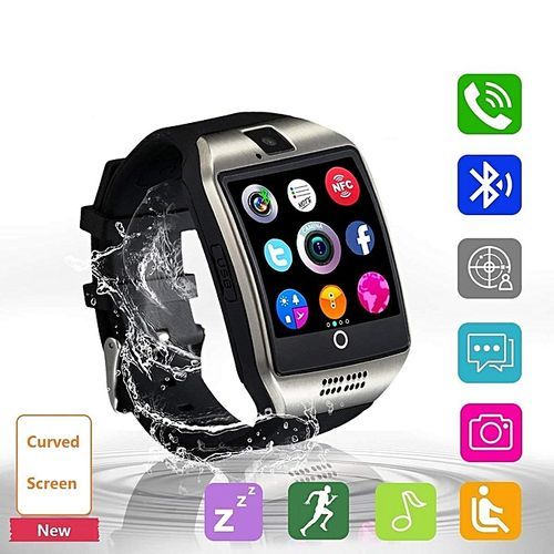Q18 Smart Watch Bluetooth Waterproof Phone With Camera TF/SIM Card Slot For Android And IPhone Smartphones For Kids Girls Boys Men Women HT
