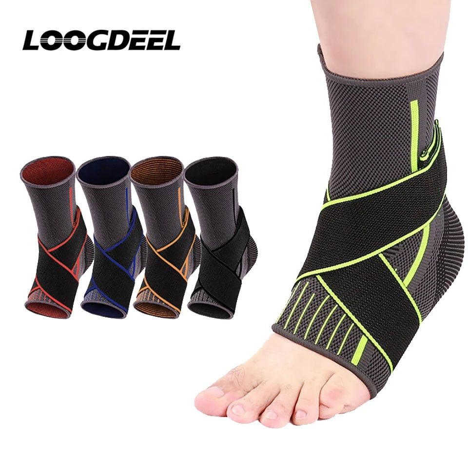 1Pcs Sport Ankle Support Protective Football Basketball Fitness Ankle  Compression Nylon S Belt Ankle Protector-A-02