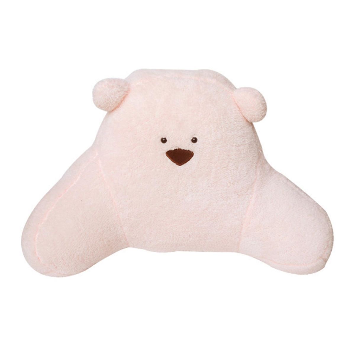 Lumbar Pad Thicken Plush Lumbar Support Pink