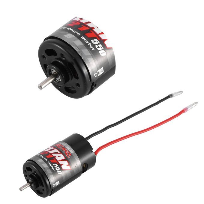 5  Brushed Motor 12T 21T 29T 35T For Axial 1:10 R   Rawler R   Ar Parts-Black-21T