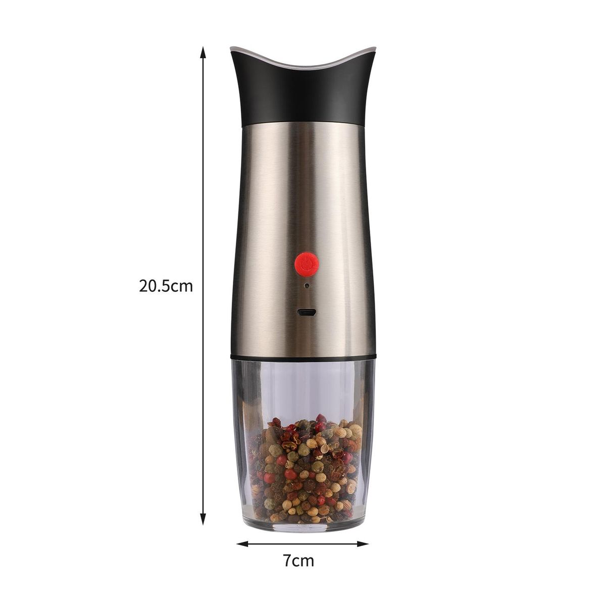 Electric Stanless Steel Spice Pepper Mill Kitchen tools