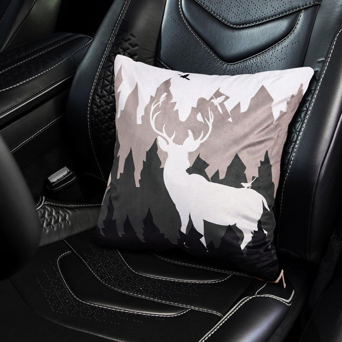 Waist Cushion 2 in 1 Quilt Throw Pillow Back Massager