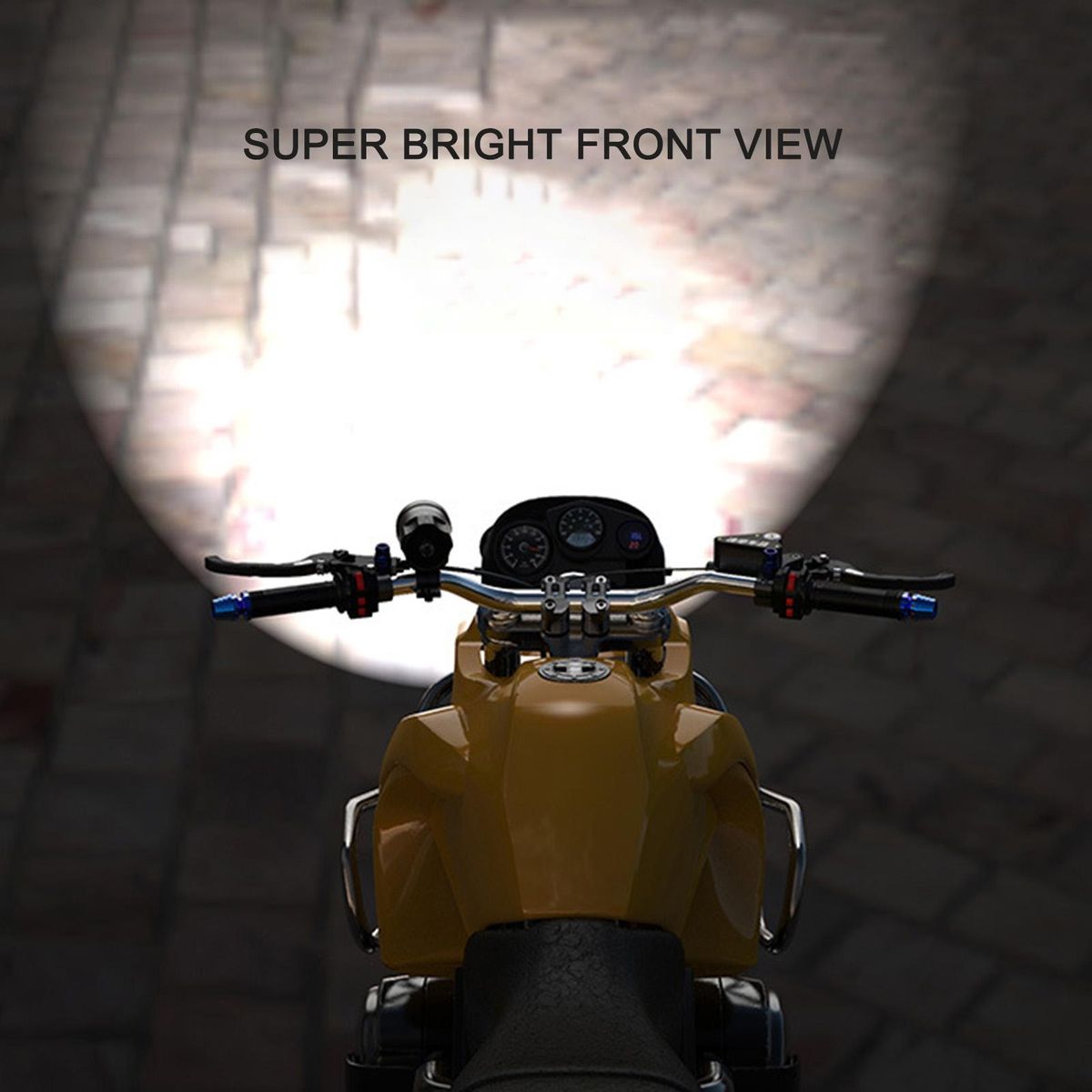 Spotlight LED Waterproof 30W Driving Lamp Super Bright Aluminum Alloy for Scooter Motorcycle Car Universal