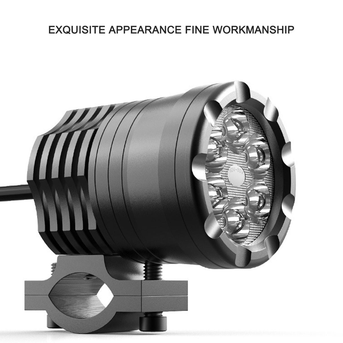 Spotlight LED Waterproof 30W Driving Lamp Super Bright Aluminum Alloy for Scooter Motorcycle Car Universal