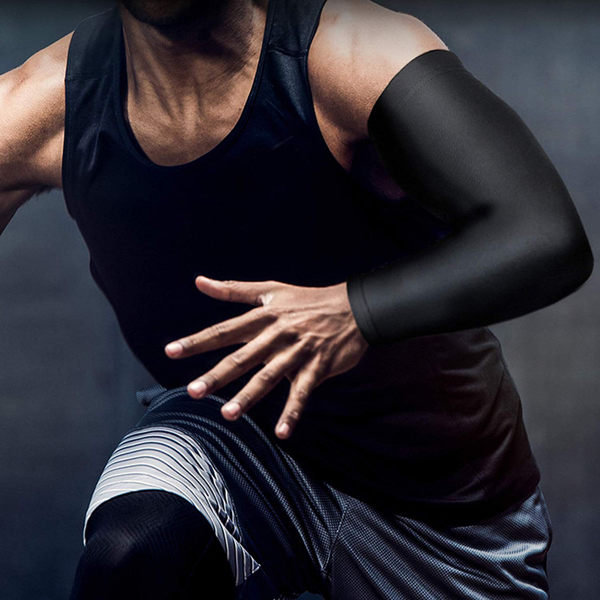 WorthWhile Sports Arm Compression Sleeve Basketball Cycling