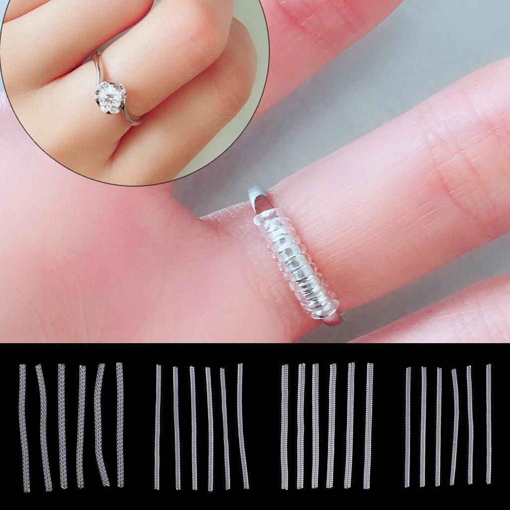 6x Invisible Ring Size Adjuster Ring Sizer Jewelry Reducer Guard