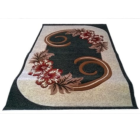 Delo Green Center Carpet Rug - 5x7 Feet