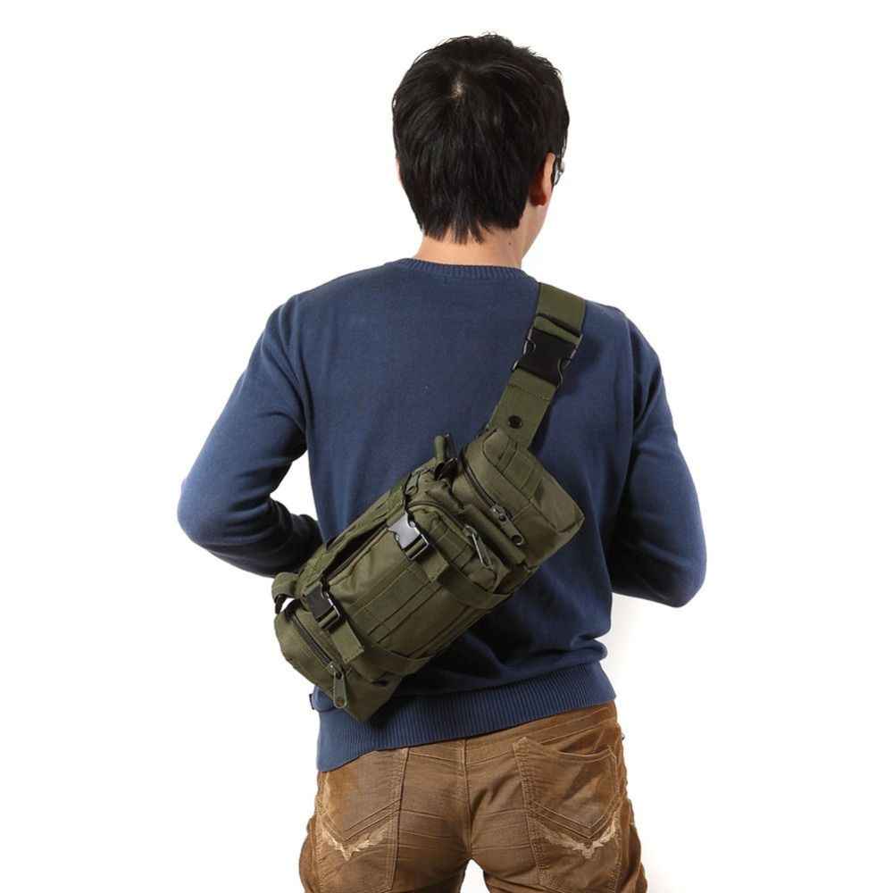 Outdoor Military Tactical Waist Bag Pack 3l Waterproof Back