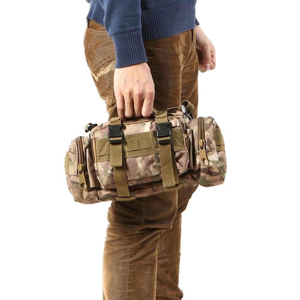 Outdoor Military Tactical Waist Bag Pack 3l Waterproof Back