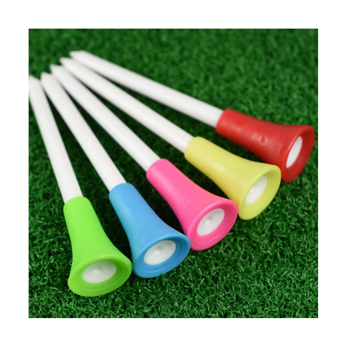 Golf Rubber Socket Tee Plastic Golf Ball Stud 83mm Durable