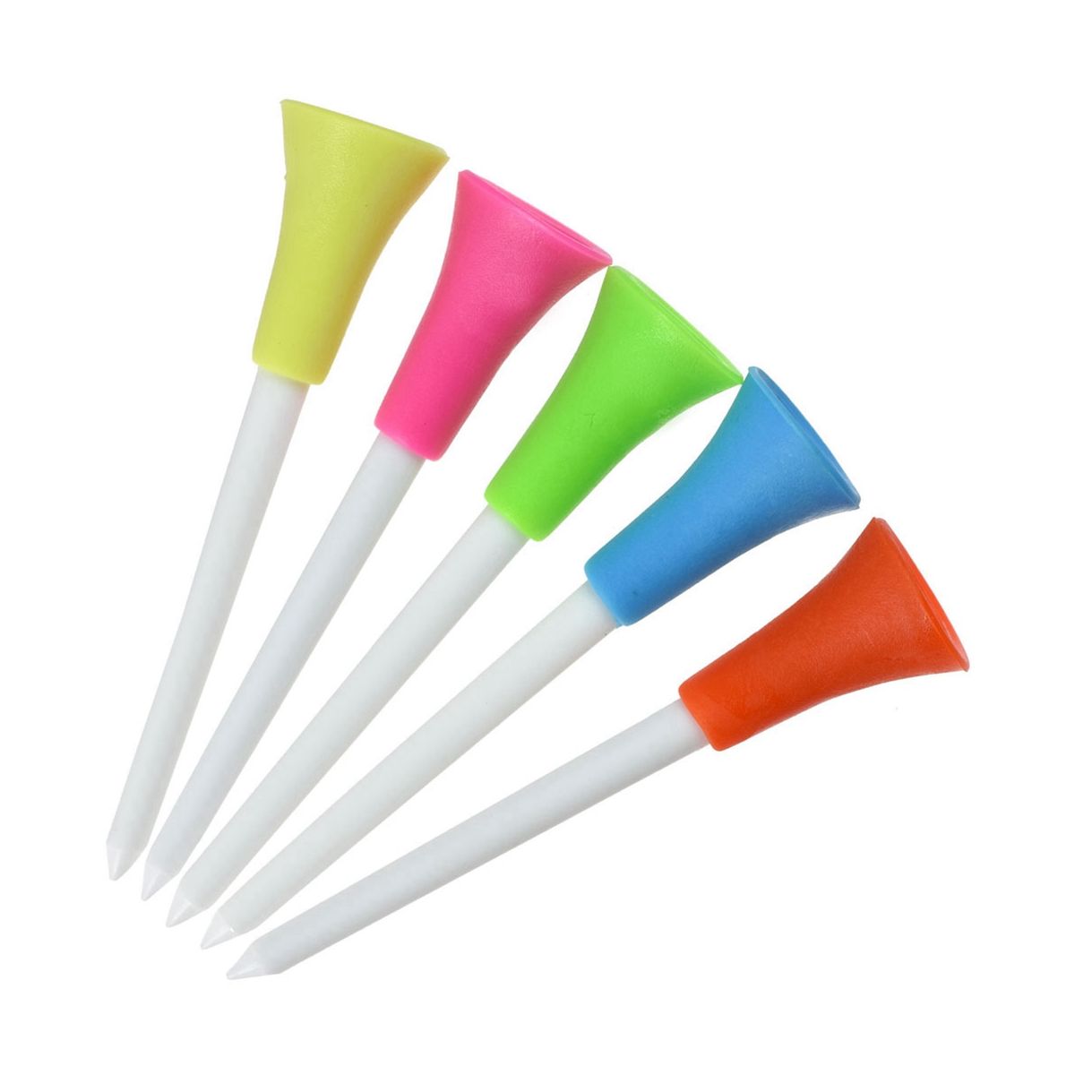 Golf Rubber Socket Tee Plastic Golf Ball Stud 83mm Durable