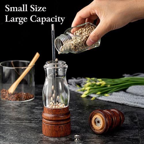 Wooden Salt And Pepper Grinder Set - Wood And