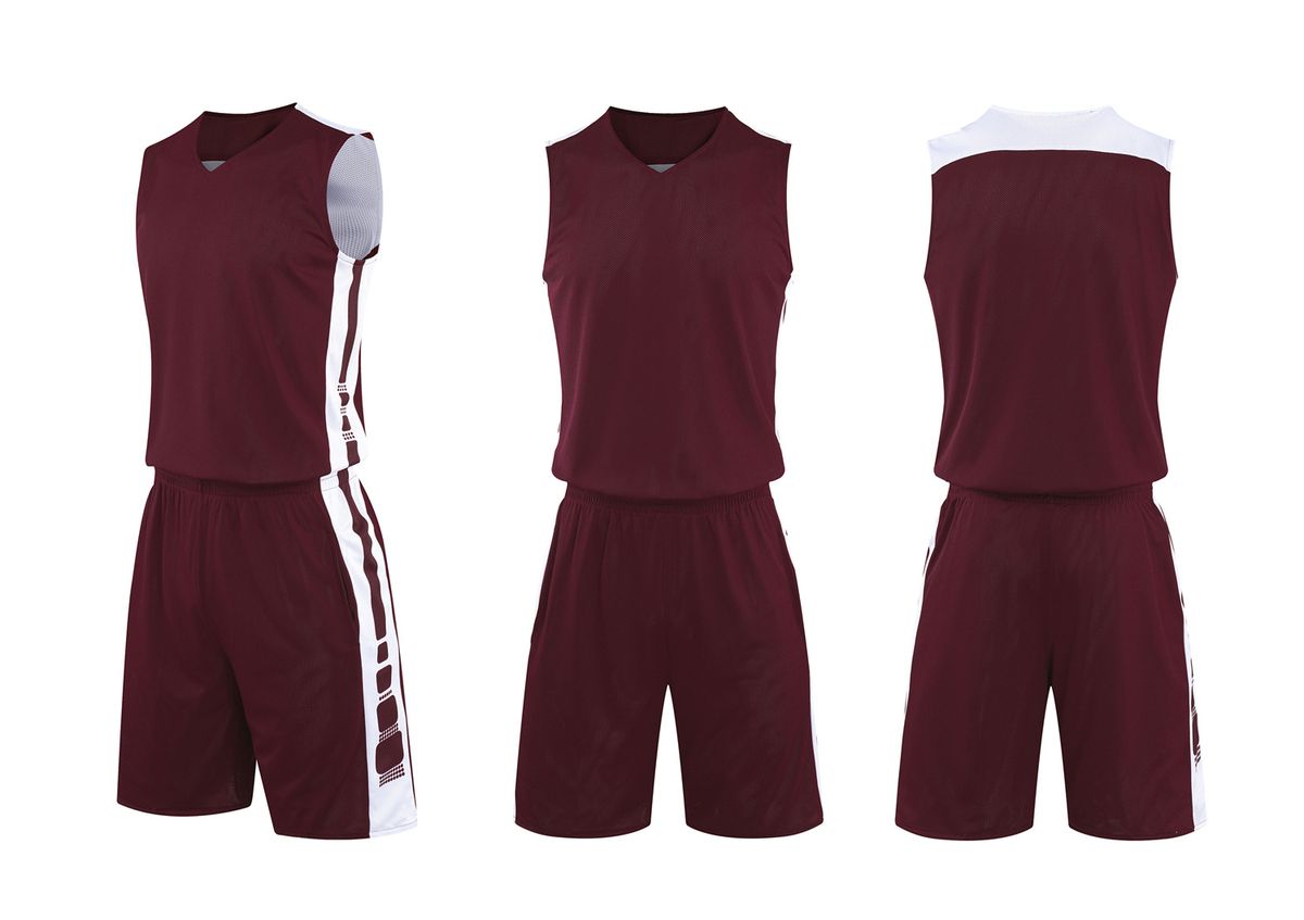 A B Wear Breathable Sleeveless Sports Suit Vest Shorts Men Basketball Jerseys Set Uniform