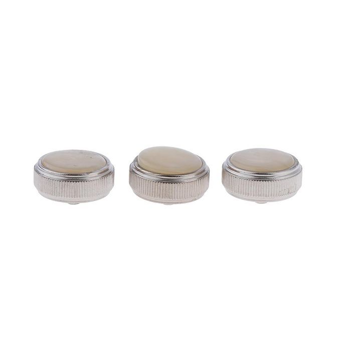 Baritone Trumpet Valve Finger Buttons Repair Parts Set 3 Brass