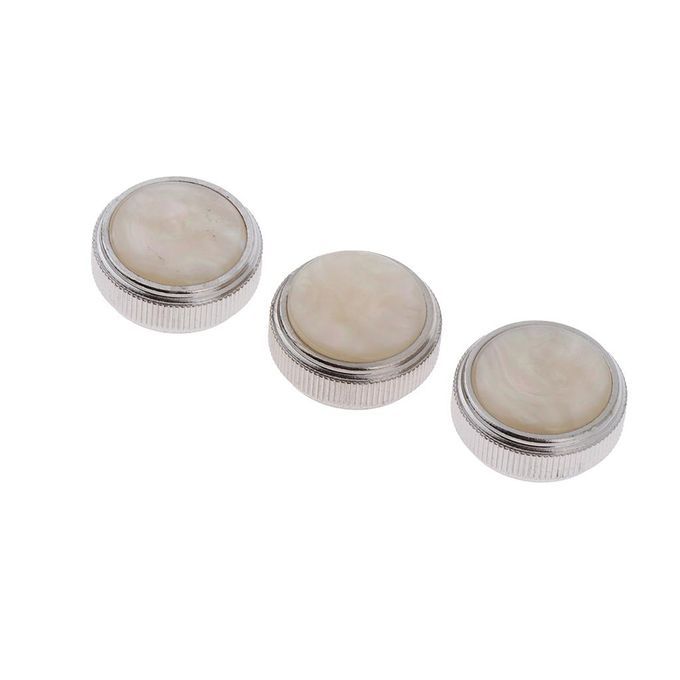 Baritone Trumpet Valve Finger Buttons Repair Parts Set 3 Brass