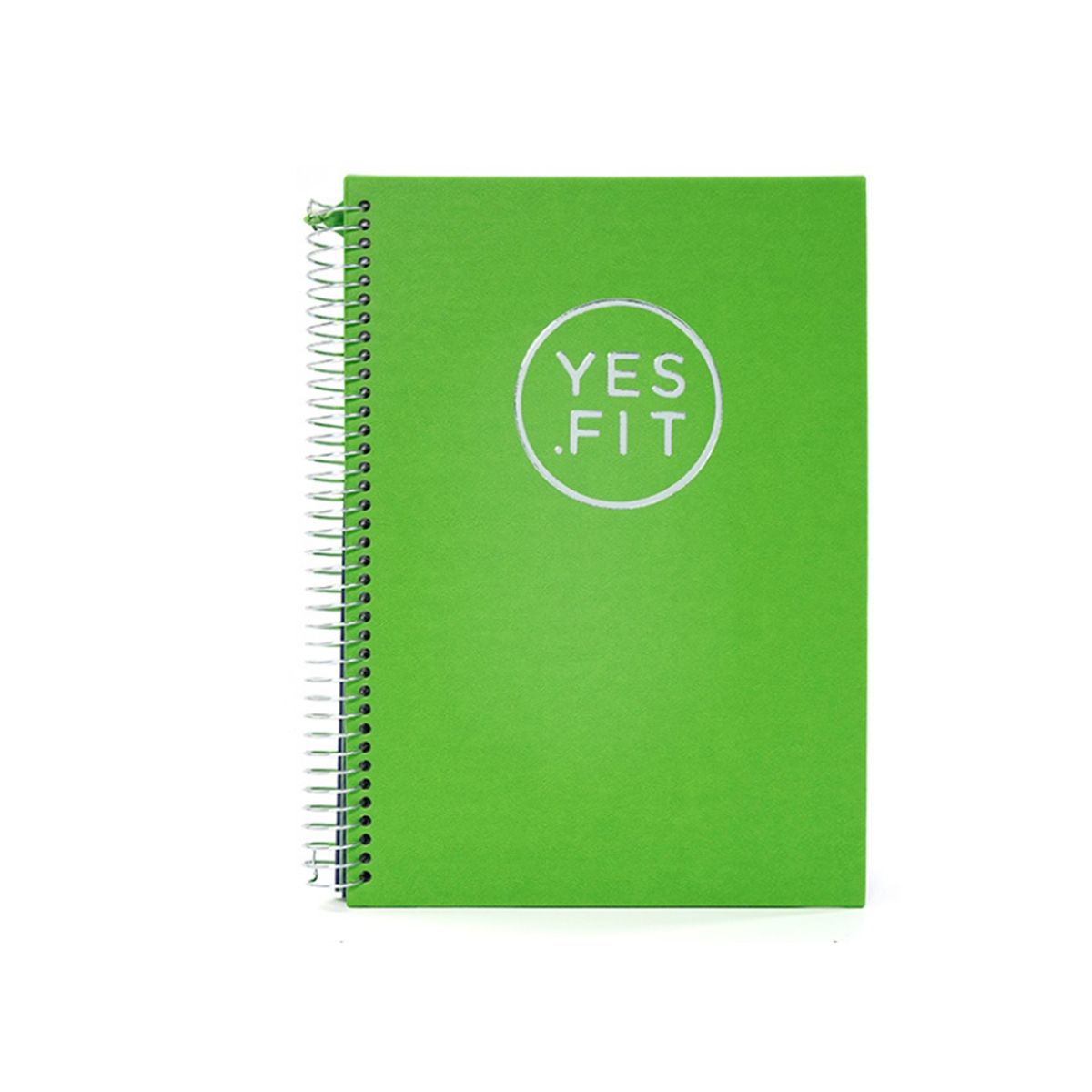 Fitness Journal Workout Planner Gym Notebook, for Men Women (Green)