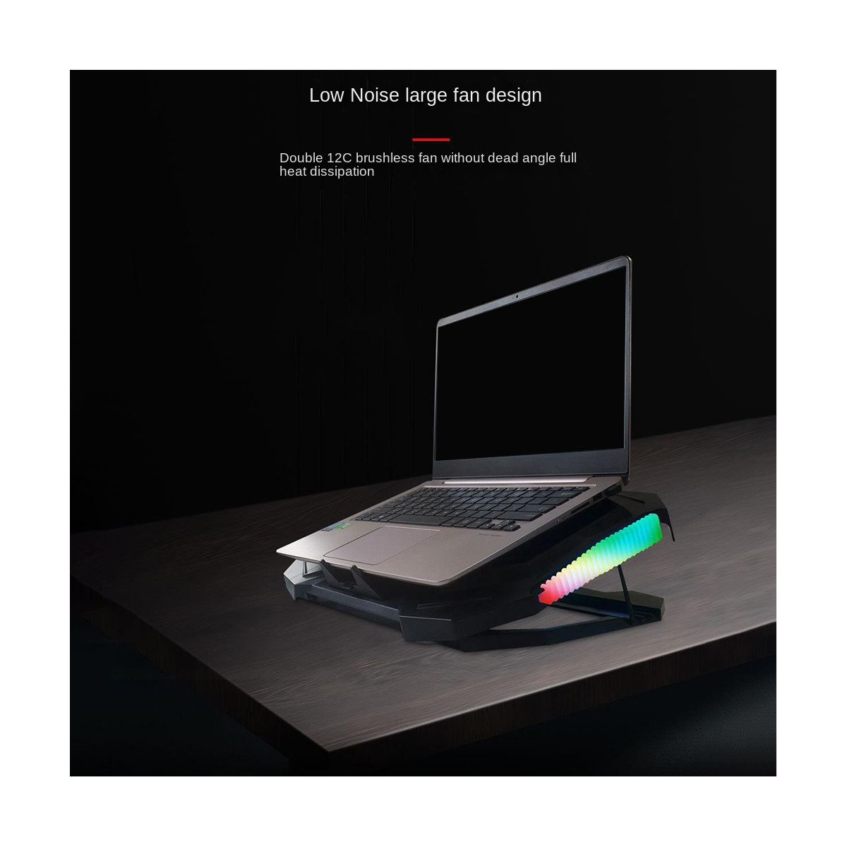 RGB Notebook Radiator Laptop Cooler Cooling Laptop