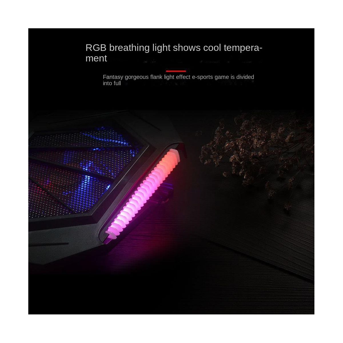RGB Notebook Radiator Laptop Cooler Cooling Laptop