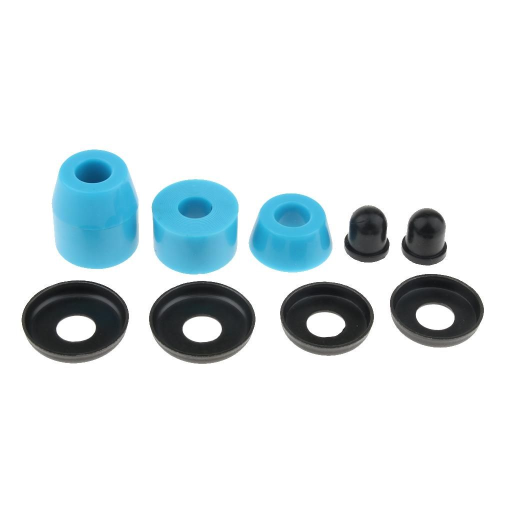 10pcs Skateboard Trucks Bushings With Cups And Washers Set