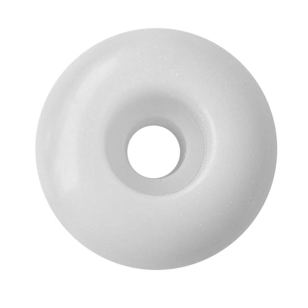 High Performance Kids Skateboard Wheels Speed Skates White