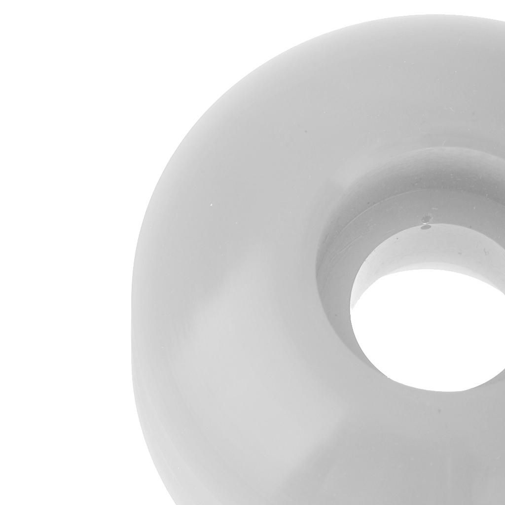 High Performance Kids Skateboard Wheels Speed Skates White