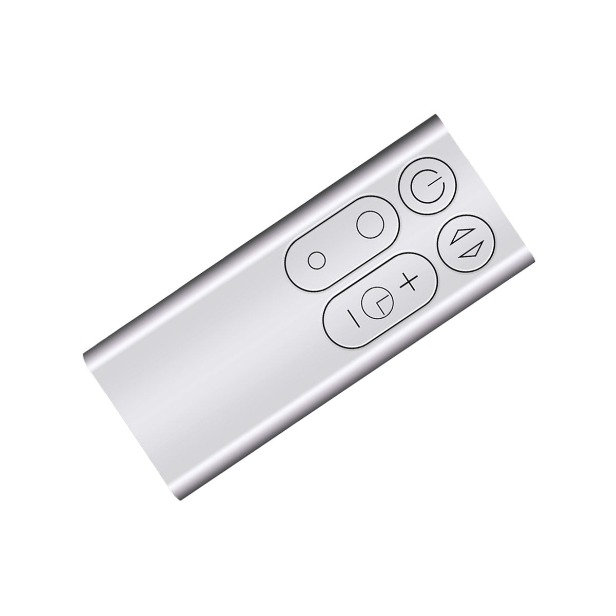 Repment Remote Control Suitable for AM11 TP00 Air Purifier Leafless Fan Remote Control Silver