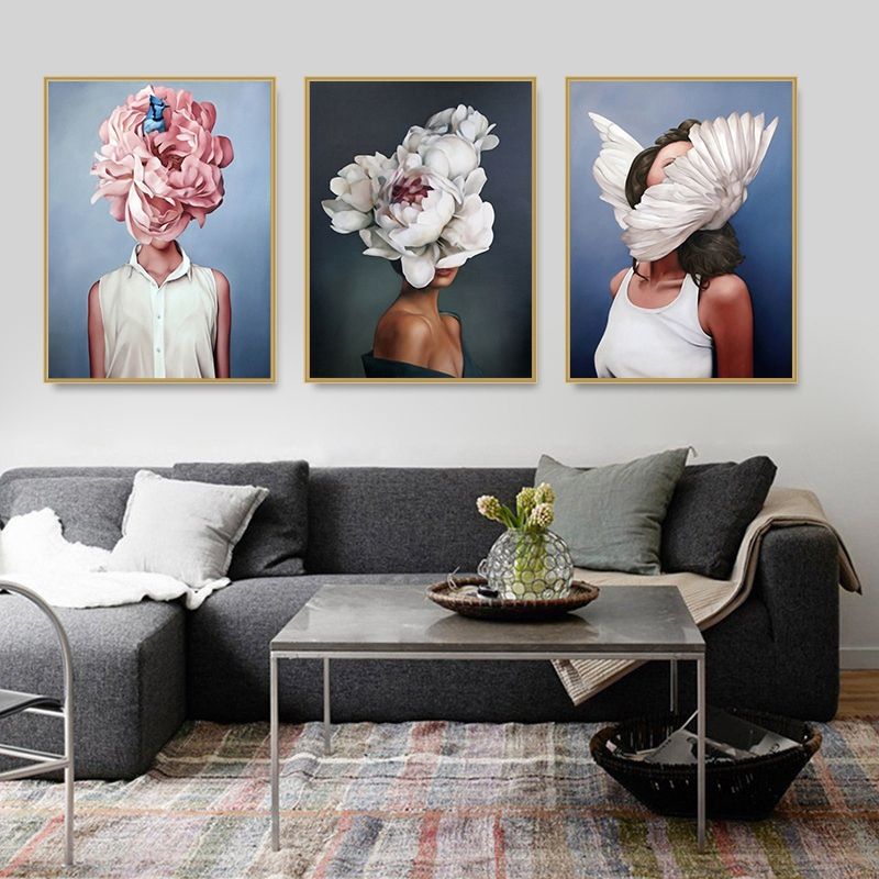 Creative Wall Art Printing Canvas Frameless Home Bedroom Decoration Painting, Size:10,,15cm(1)