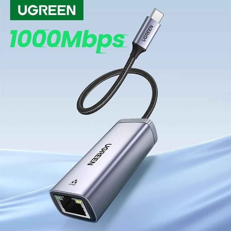 USB C to Ethernet Adapter RJ-45 Gigabit LAN Network Adapter
