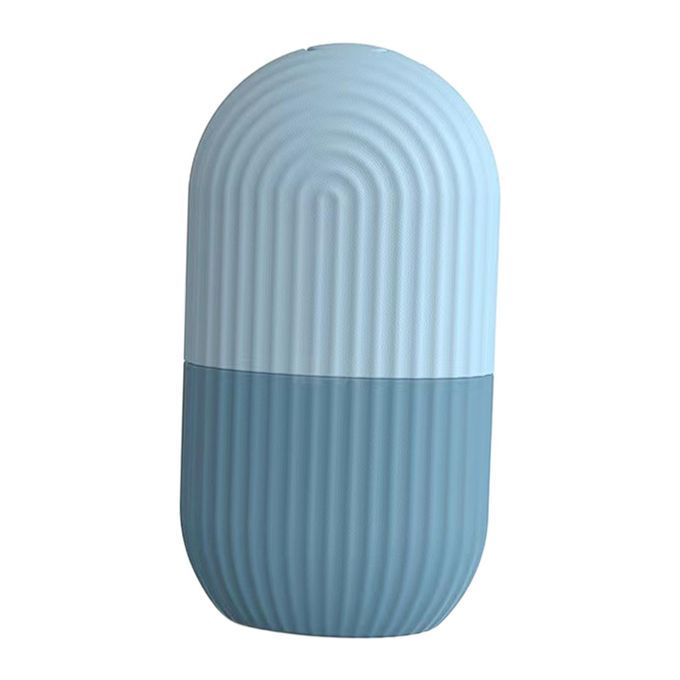 Face Ice Roller Skin Care Silicone Ice Mold For Reduce Wrinkles Blue