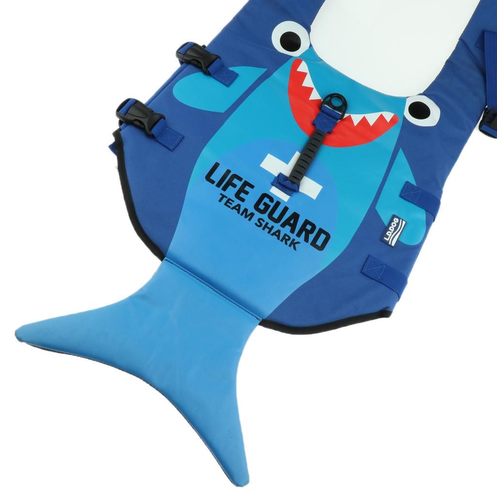 Dog Swimmer  Durable Pet Floatation Life Shark L