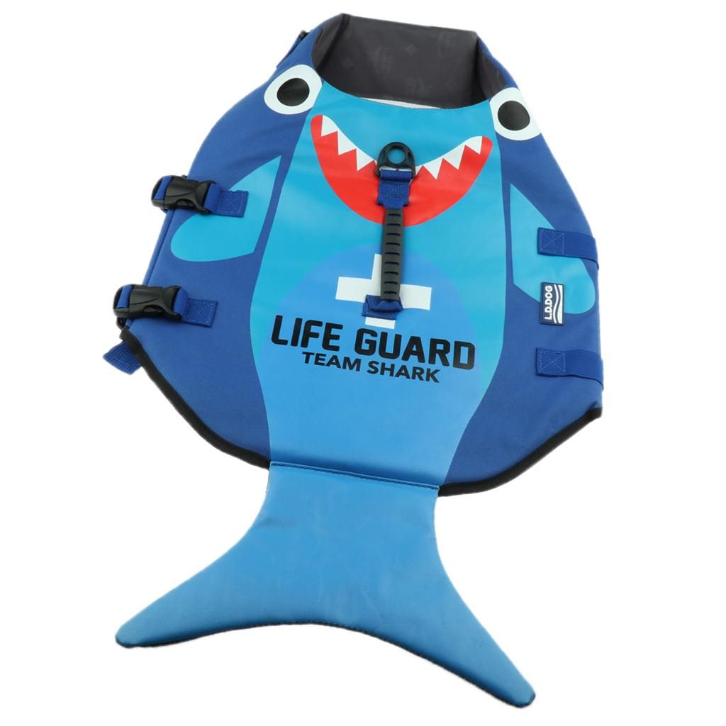 Dog Swimmer  Durable Pet Floatation Life Shark L