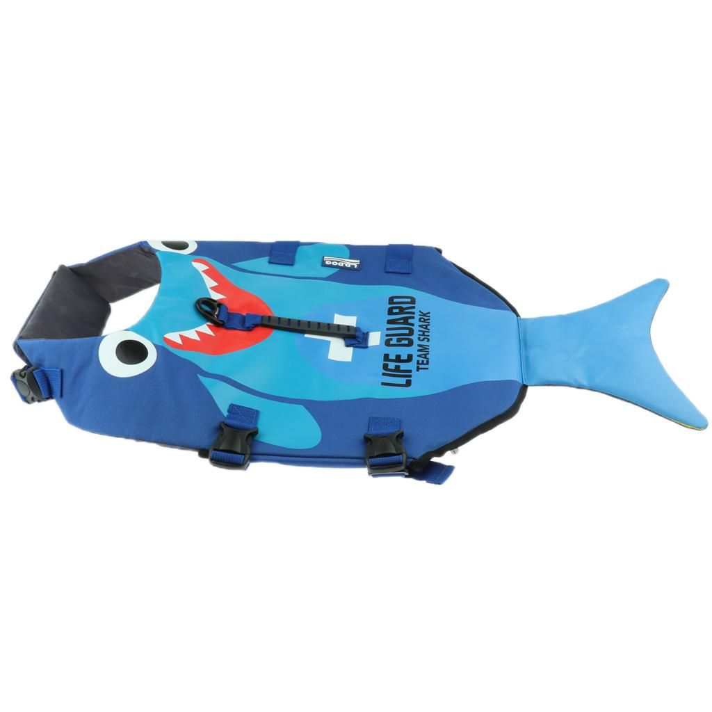 Dog Swimmer  Durable Pet Floatation Life Shark L