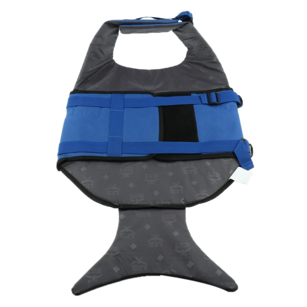 Dog Swimmer  Durable Pet Floatation Life Shark L