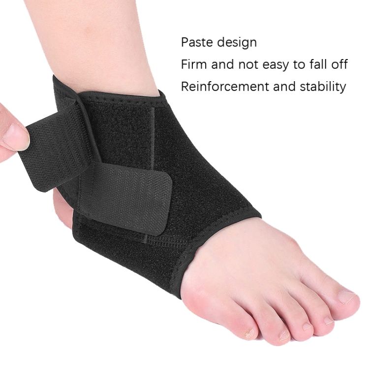 2 PCS Adjustable Compression Ankle Brace, Size: L Left