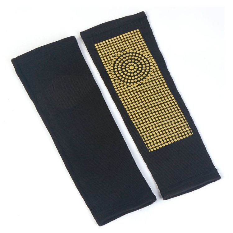 2 PCS Elastic Knee Single-sided Pads, Size: XXL (Black)