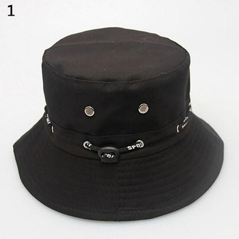 Unisex Bucket Hat Hunting Fishing Outdoor Cap Summer-Black