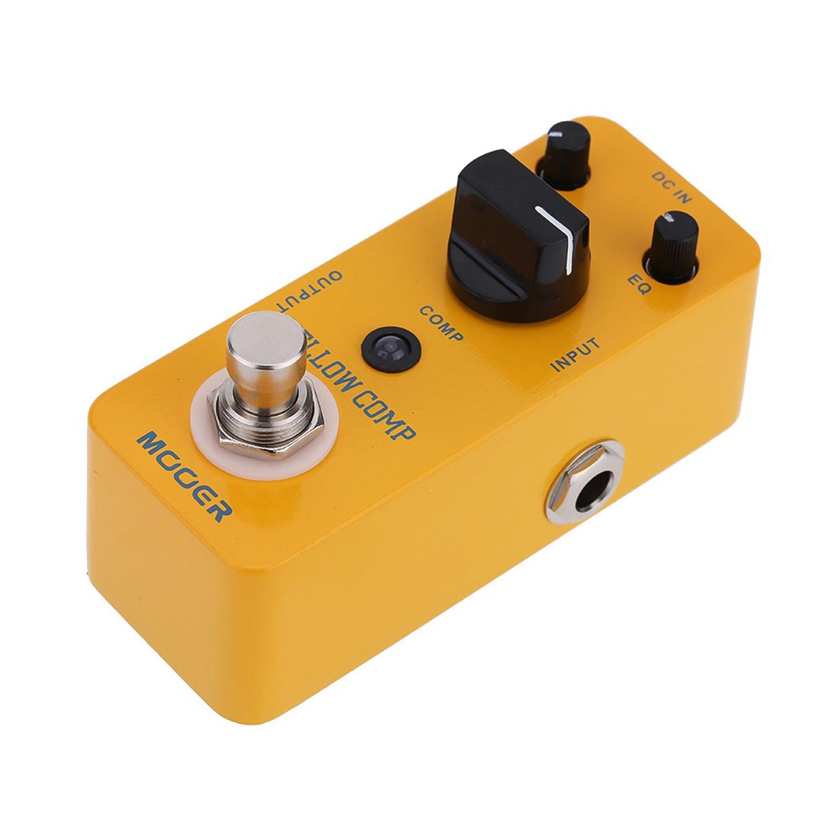 Mooer Yellow Comp Micro Mini Optical Compressor Effect Pedal for Electric Guitar True Bypass