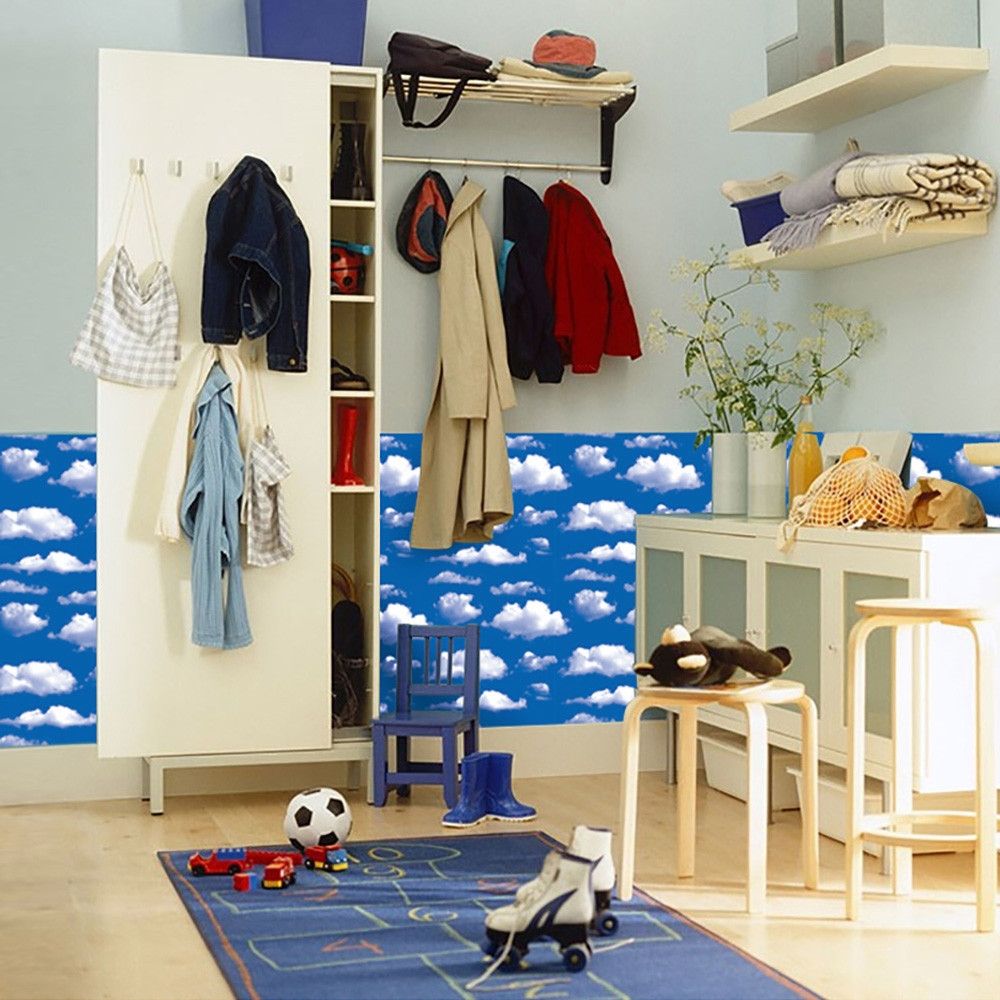 Natural Sky Self-adhesive Wallpaper DIY Wall Sticker Panels Decal Waterproof
