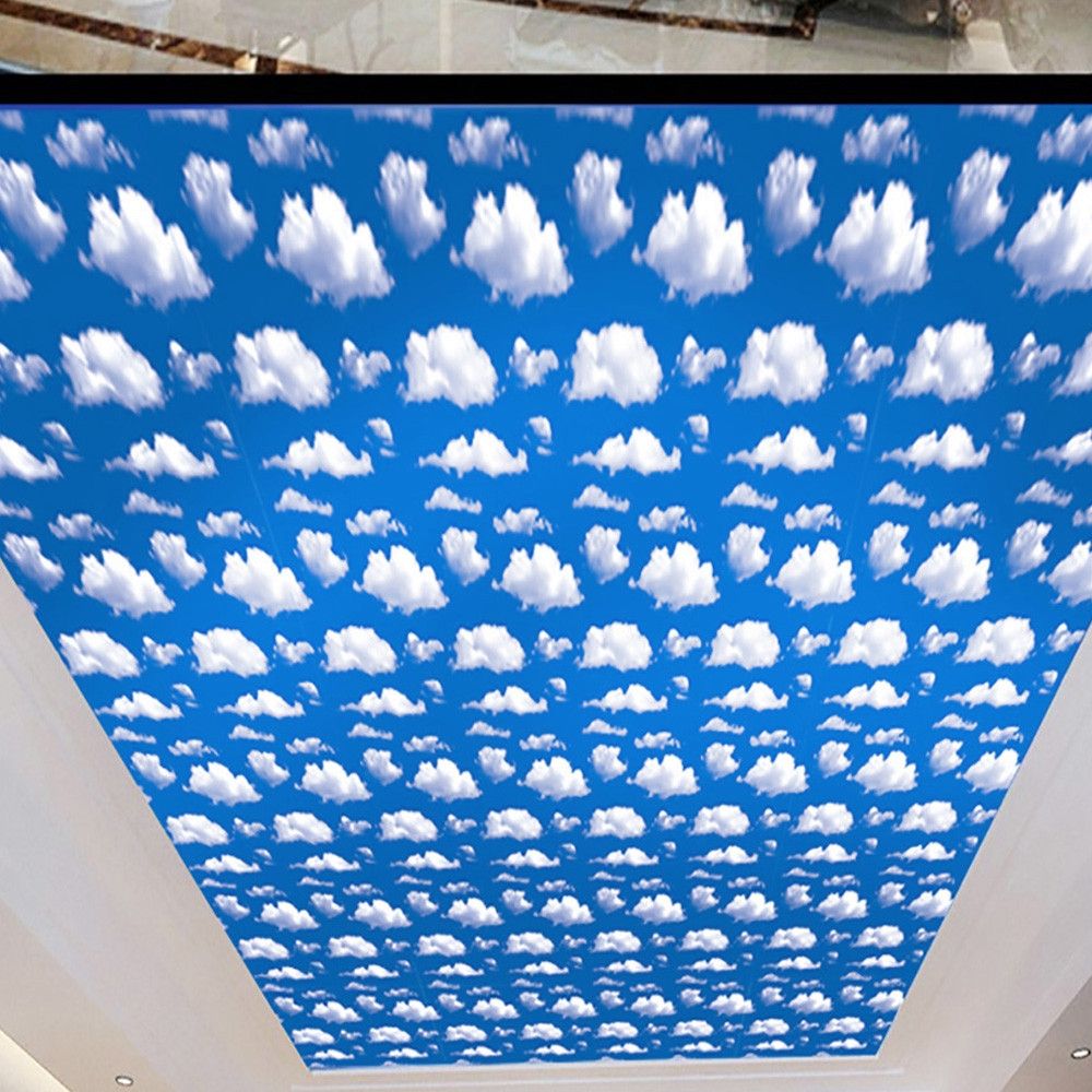 Natural Sky Self-adhesive Wallpaper DIY Wall Sticker Panels Decal Waterproof