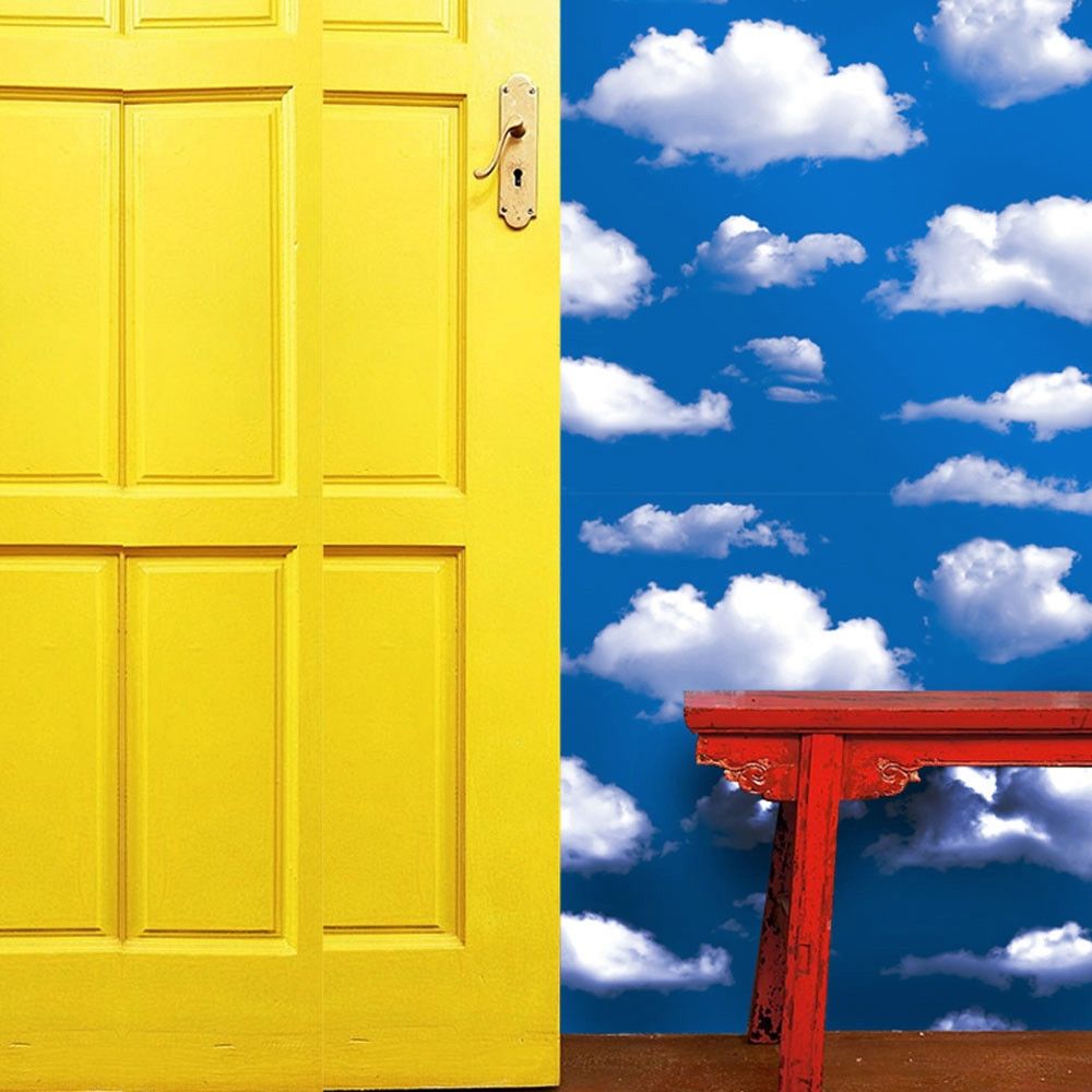 Natural Sky Self-adhesive Wallpaper DIY Wall Sticker Panels Decal Waterproof