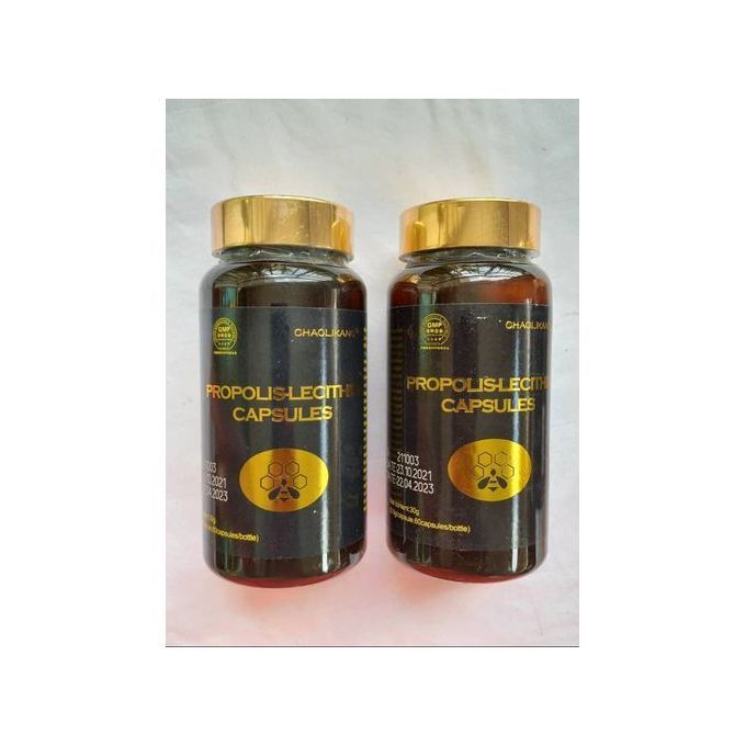 Propolis Lecithin Caps- Anti Cancer Cells &Tumors(2 Bottles)